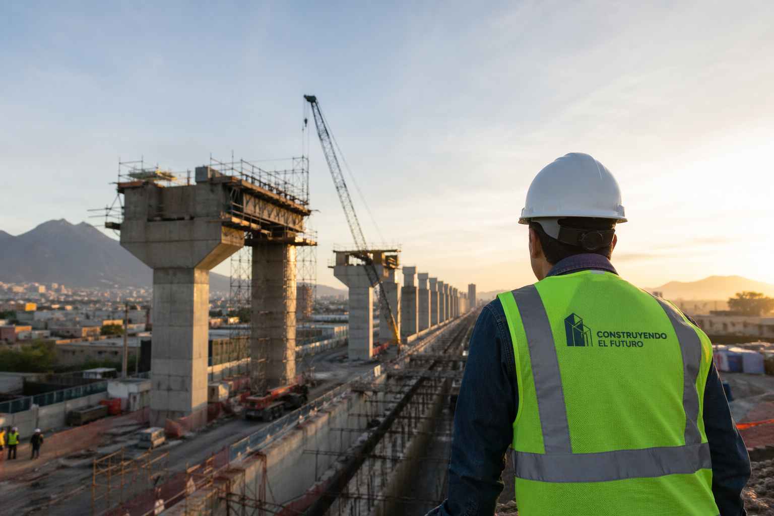 image of infrastructure project (for a construction company)