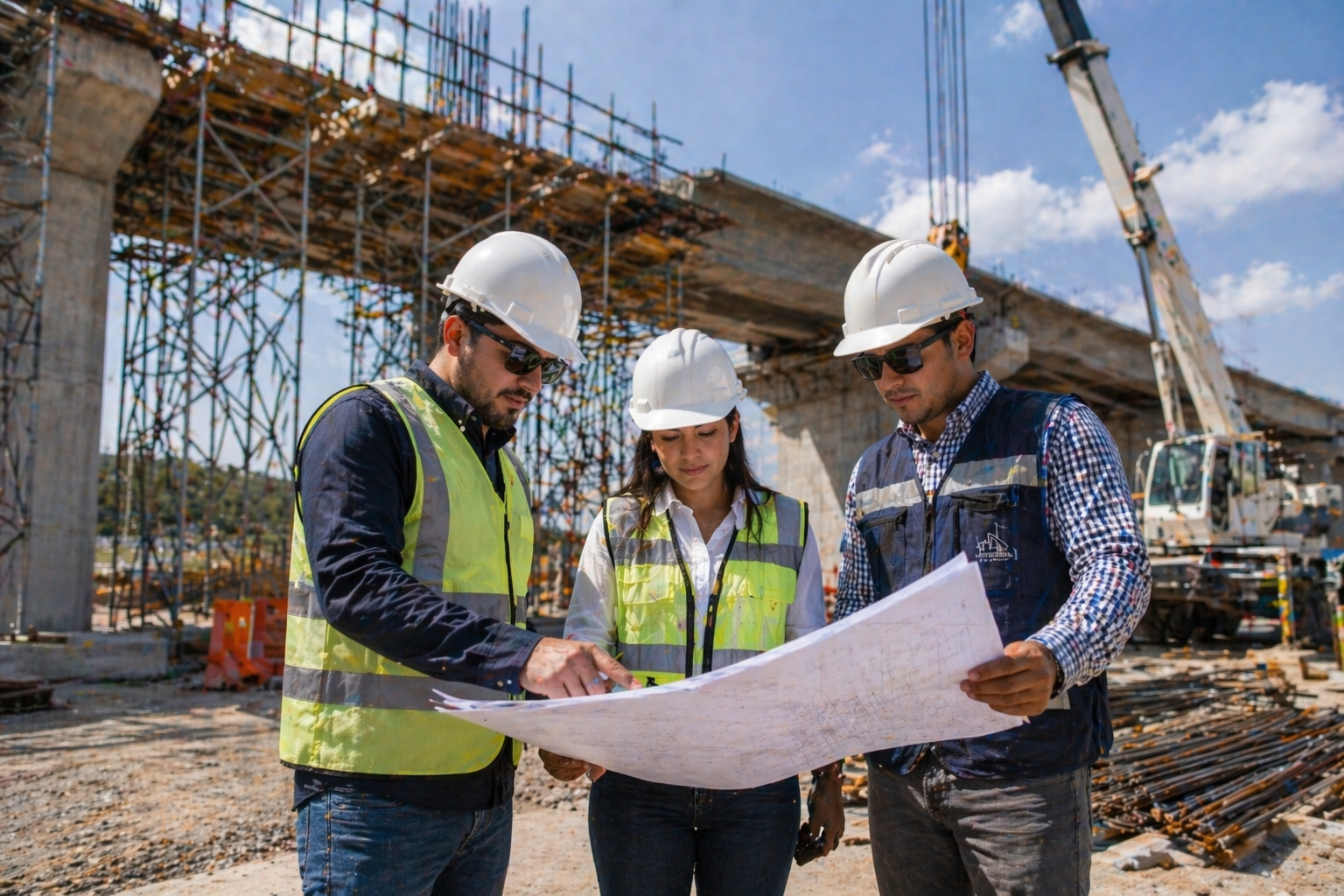 [background image] image of construction site (for a construction company)